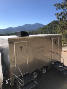 luxury bathroom rentals four stall cellar series medford grants pass southern oregon