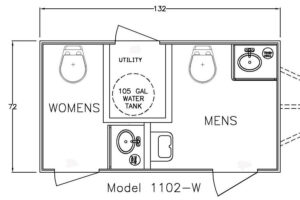 Two Stall Cellar Series Posh Potty Rentals Southern Oregon